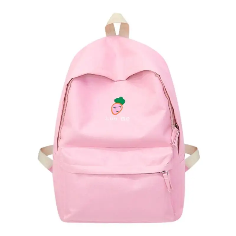 Для женщин горячая холст рюкзак цвета конфеты печати школьные сумки, рюкзак-однодневка для подростков девочек Сумка для ноутбука Рюкзаки