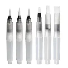 Портативные кисти для рисования, водостойкая кисть, карандаш, мягкая водная Цветная кисть, ручка для начинающих, краски, рисование, товары для рукоделия