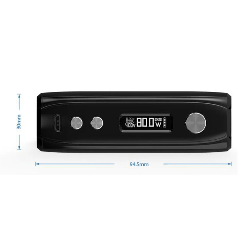 Оригинал IJOY Katana мод 81 Вт TC встроенный 3000 мАч батарея 0 96 дюймов OLED дисплей RDA 810 ПЭИ