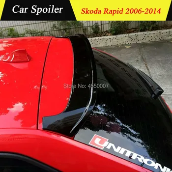 

UBUYUWANT High quality ABS material spoiler For Skoda Rapid 2006-2014 spoiler rear spoiler for Skoda Rapid