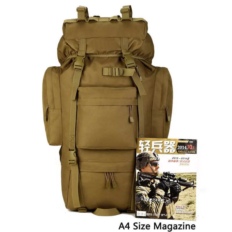 Skup Piesze wycieczki plecak myśliwski taktyczny komfort wodoodporny o dużej pojemności styl wojskowy torba podróżna na zewnątrz Utility Camping torby turystyczne