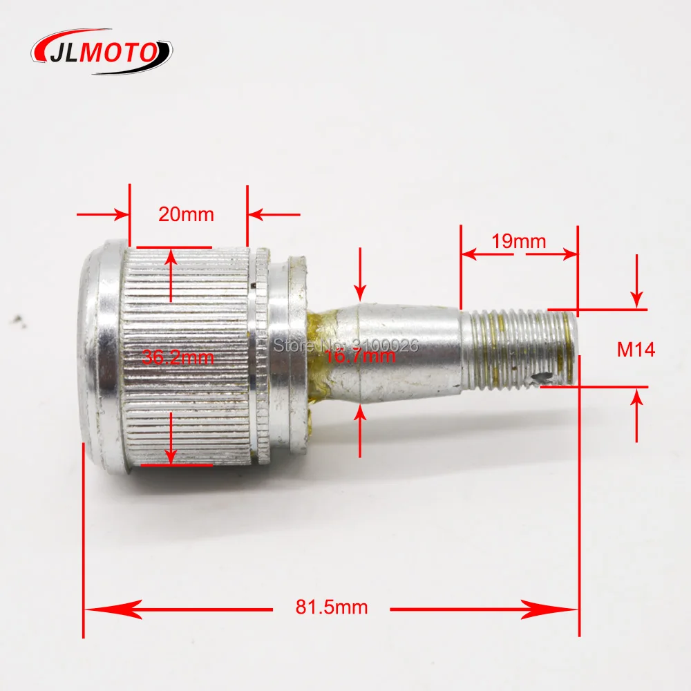 Шаровой шарнир, пригодный для легированных алюминиевых маятников, JLA-21B, квадроцикл, ATV, автомобиль Jinling 250cc, запчасти