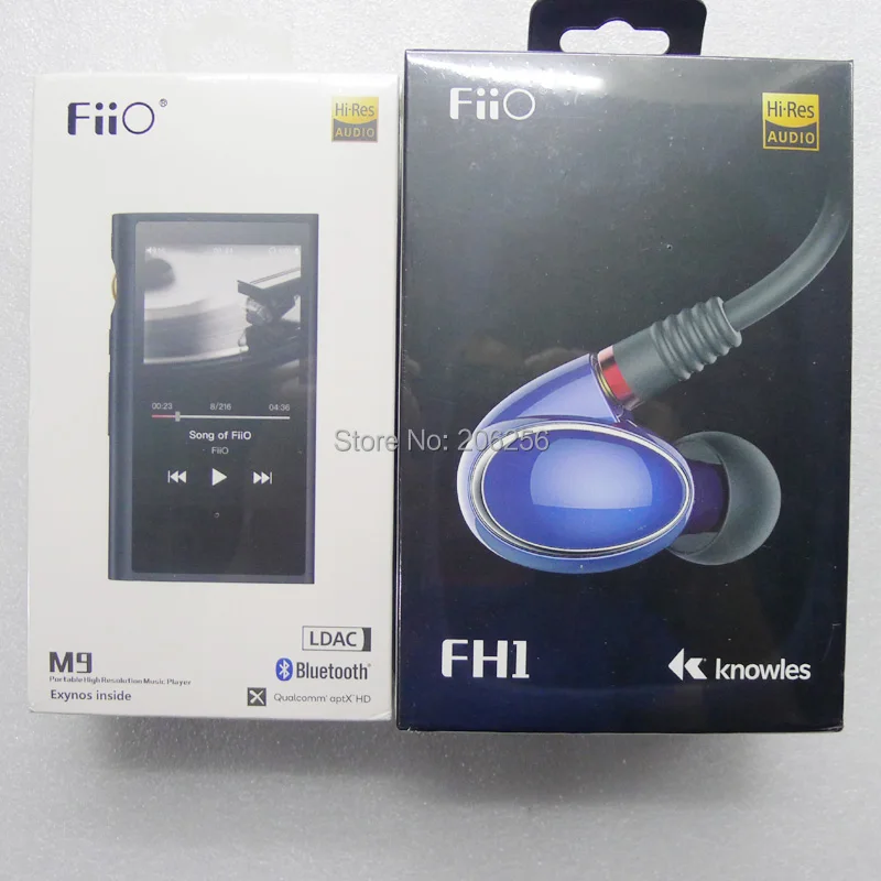 FiiO M9+ FH1 ear HIFI AK4490EN* 2 Сбалансированный wifi USB DAC DSD портативный аудио mp3-плеер высокого разрешения Bluetooth LDAC APTX FLAC