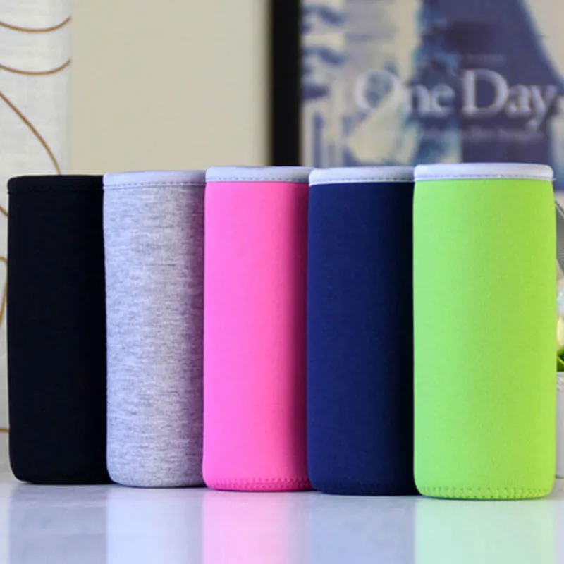 280-550 مللي الغوص القماش كوب قارورة عازلة حقيبة الزجاج كوب غطاء للكم الناقل حقائب زجاجات كوب ماء دافئ اكسسوارات مكافحة السمط