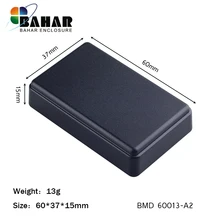 Bahar настольная Электроника пластик ABS 10 штук корпус от Bahar корпус 60*37*15 мм BMD60013