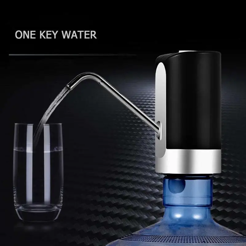 

Home Office Portable Automatic Electrical Water Pump Dispenser USB Rechargeable Drinking Bottle Switch Travel Use Faucet Tool