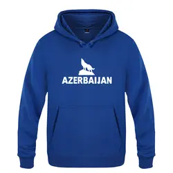 Азербайджан Баку Кофты для мужчин 2018 с капюшоном флисовый пуловер толстовки