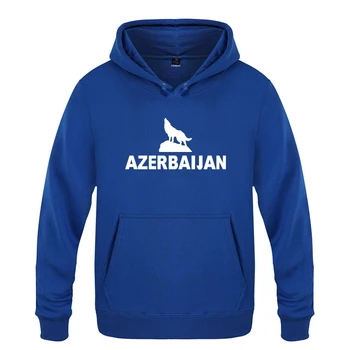 

Azerbaijan Baku Sweatshirts Men 2018 Mens Hooded Fleece Pullover Hoodies