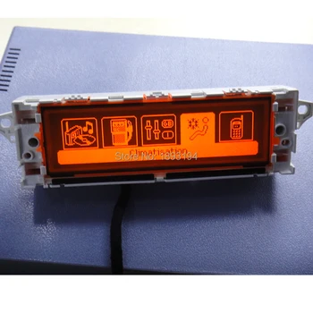 

White Shell Red Screen support USB Dual-zone Bluetooth Display monitor 12pin Air for Peugeot 307 407 408 citroen C4 C5