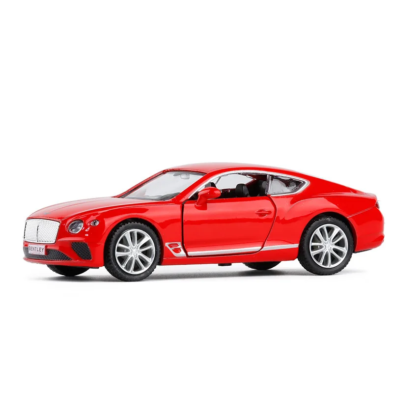 1:36 весы Bentley GT спортивные автомобили металлический сплав модель автомобиля