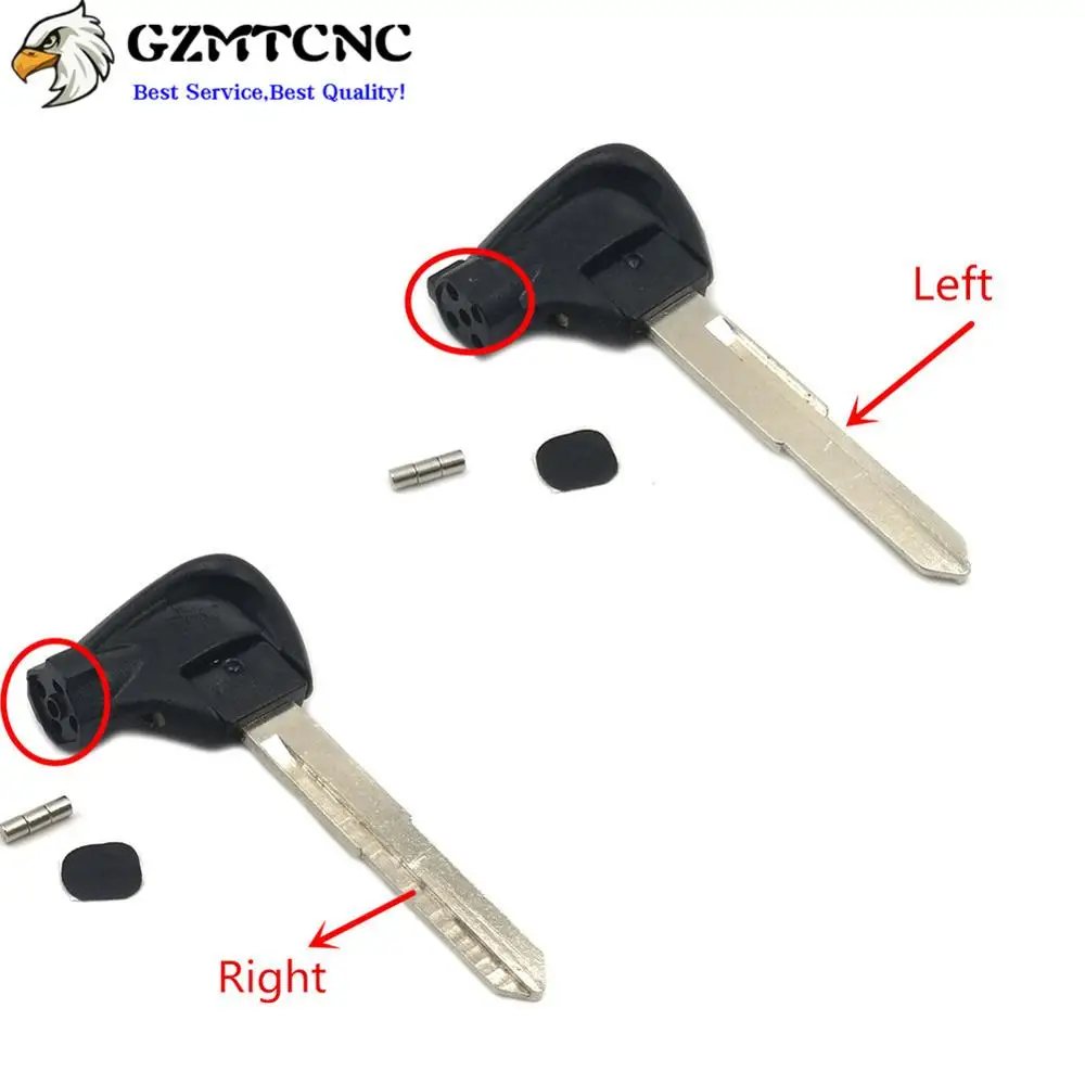 

Motorcycle Replacement Key Uncut Ignition magnet Anti-theft lock keys For Yamaha VOX BWS 4V BWS125 VOX50 GTR125 JOG EVO SMAX155
