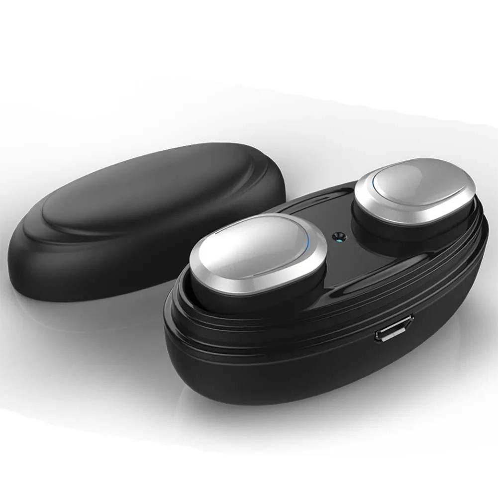 T12 TWS Близнецы наушники зарядный чехол Mini Bluetooth V4.1 гарнитуры двойные Беспроводные