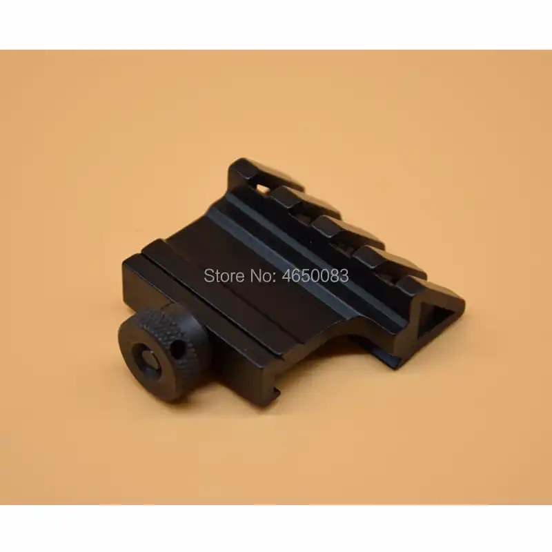 Farbe : BK Without brand 45 Grad-Winkel-Tactical-Bereich-Einfassung aus Aluminium Offset 4 Slot seitliche Schiene RTS Visierschiene Airsoft 45mm Picatinny Weaver Farbe : BK Without brand 45 Grad-Winkel-Tactical-Bereich-Einfassung aus Aluminium Offset 4 Slot seitliche Schiene RTS Visierschiene Airsoft 45mm Picatinny Weaver