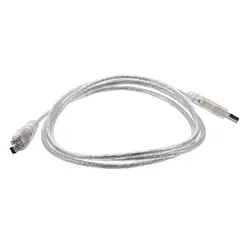 USB 2,0 к IEEE 1394 Firewire 4 Pin 4 фута удлинитель для цифровой камеры или видеокамеры разъемы Поддержка прямой доставки