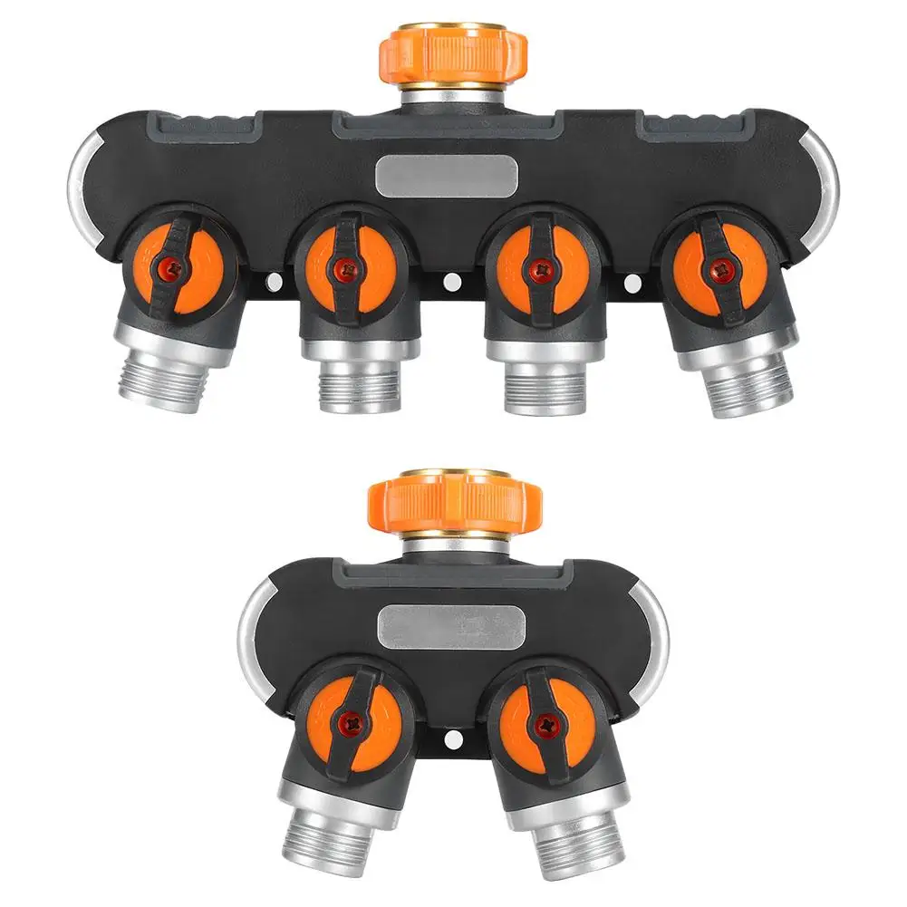 4 Сплит садовый шланг кран соединитель быстрая муфта 2 сплит y-шарнирный клапан с штепсельной вилкой США