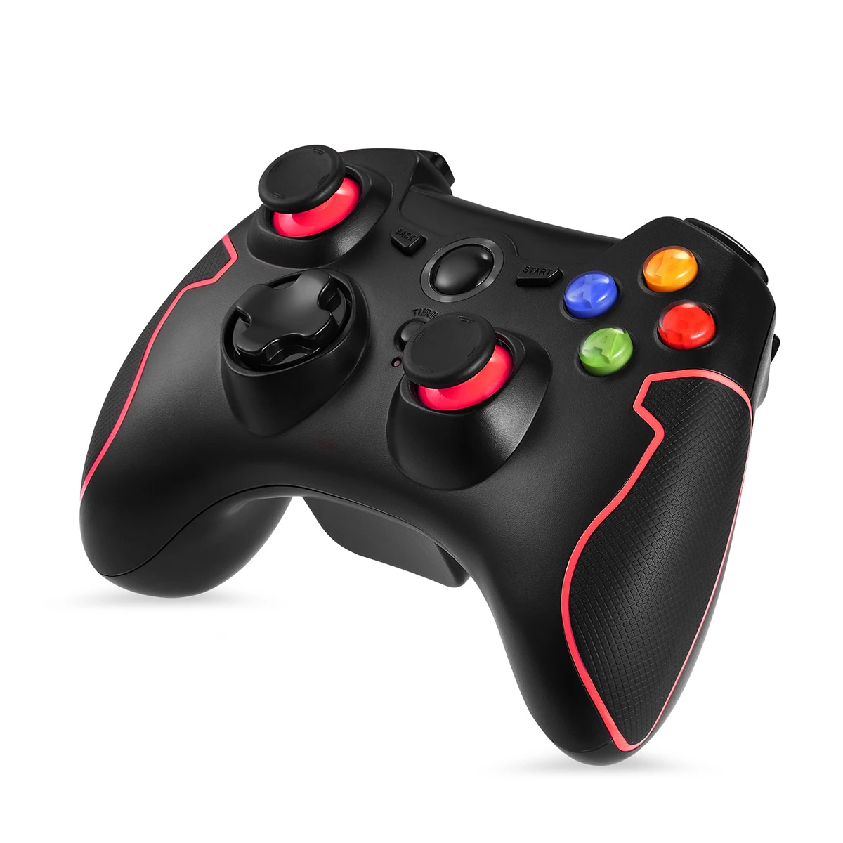

Joystick Controller Wireless Gamepad Controller Compatible USB Receiver with PC Windows for PS3 TV Box for Android Smartphone