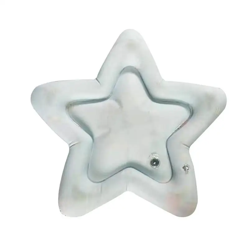 MINOCOOL Summer Prostrate Water Cushion Play Mat Funny Cartoon Pattern Round Star-Shaped Baby Inflatable Patted Pad MINOCOOL Summer Prostrate Water Cushion Play Mat Funny Cartoon Pattern Round Star-Shaped Baby Inflatable Patted Pad