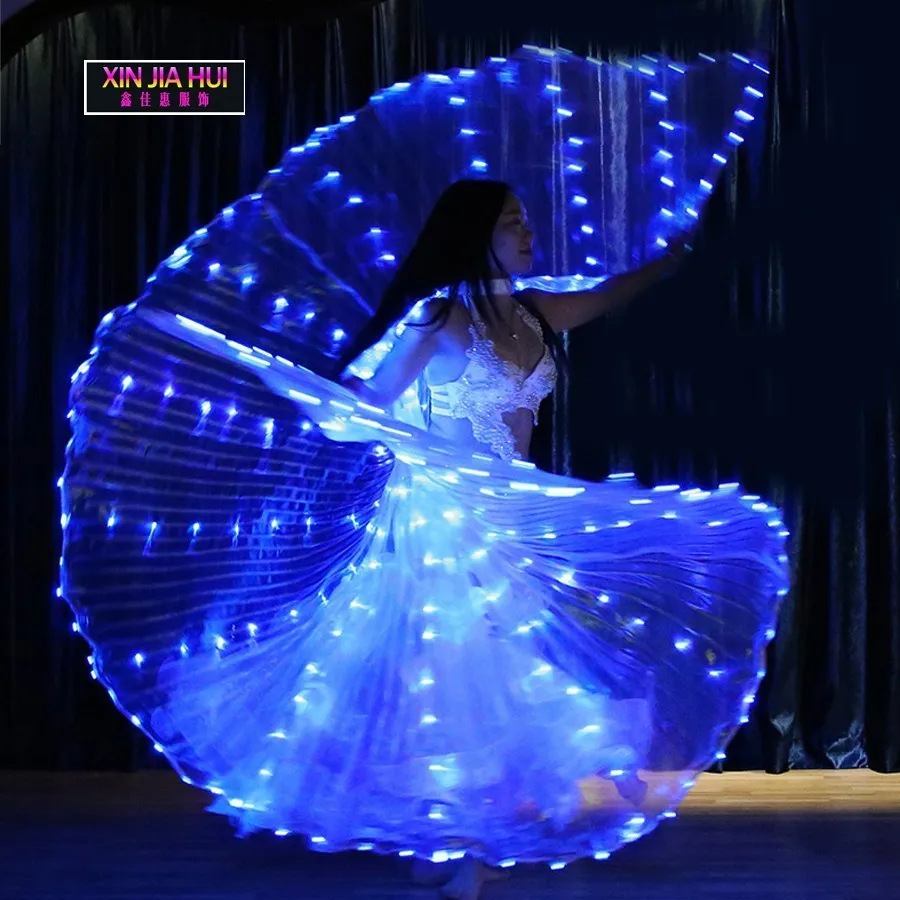 Реквизит для выступлений танцевальная девушка Ropa костюм Led люминесцентные