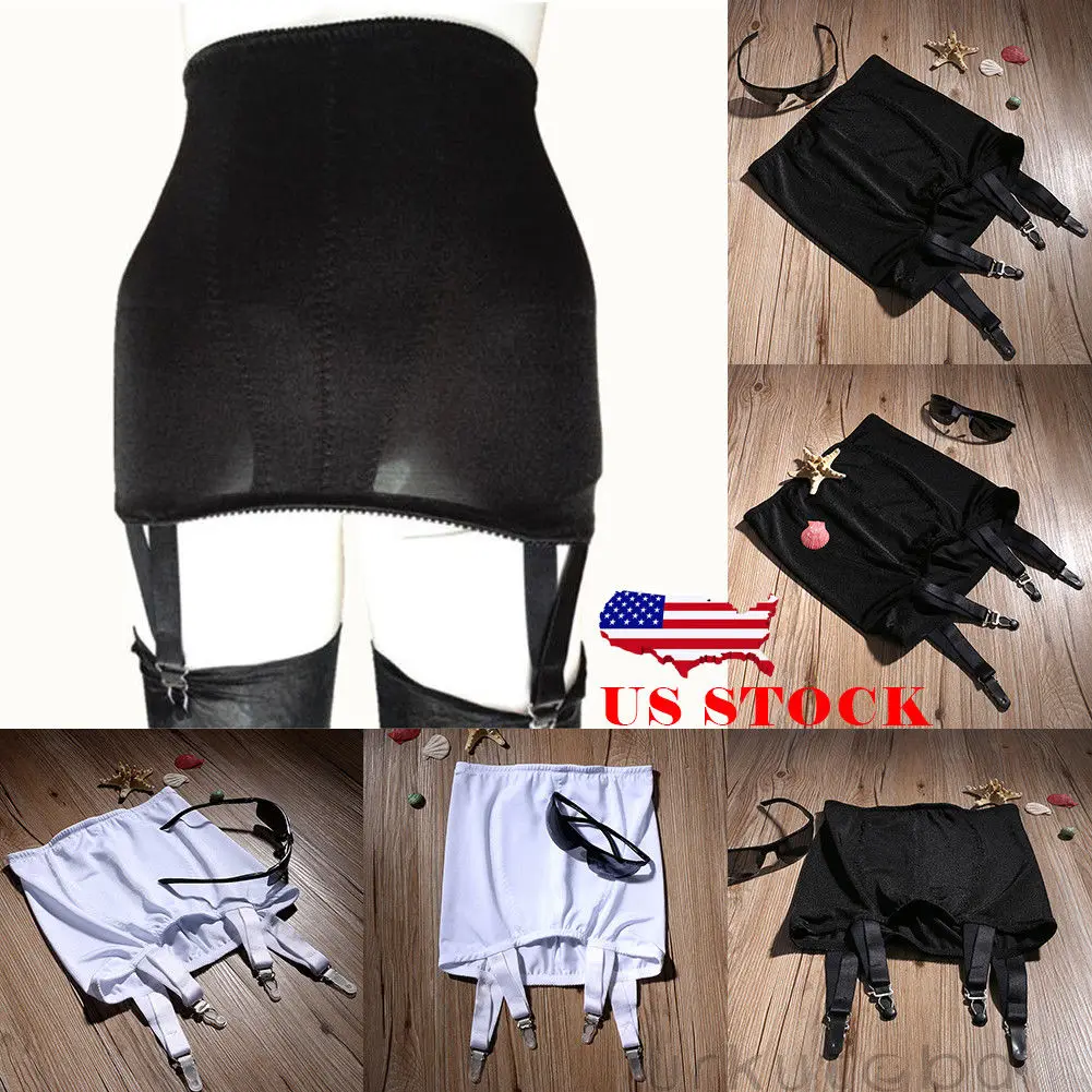 

2019 Newest Sexy Garter Belt Women's High Waist Lace Suspender Belt Elastic Sexy Lingerie Garters