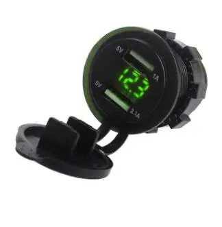 Автомобильный прикуриватель светильник Разветвитель 12 24 В 2 порта USB 5 4 А