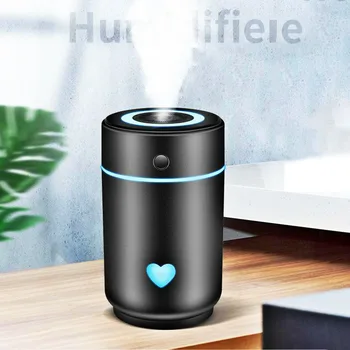 

220Ml Usb Air Humidifier Ultrasonic Aroma Diffuser With Colorful Night Light Nano Mister For Spa Office Car Mist Maker