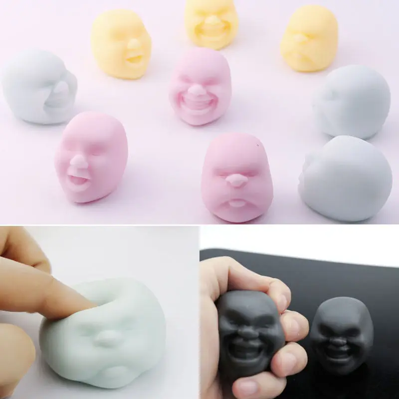 

2018 Newest Hot Vent Human Face Ball Anti-Stress Ball Japanese Design Cao Maru Caomaru