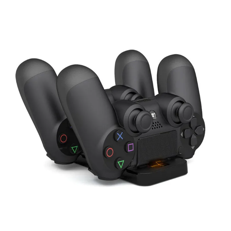 

Dual Charging Station Charger Dock Stand for Sony PS4 Playstation 4 Joystick Controller Fast Charging for PS4 Gamepad