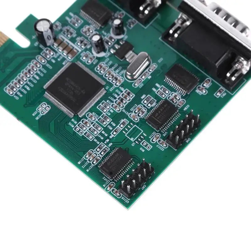 Pci E к 4 последовательный порт карта расширения Rs232 интерфейс адаптер с длинной