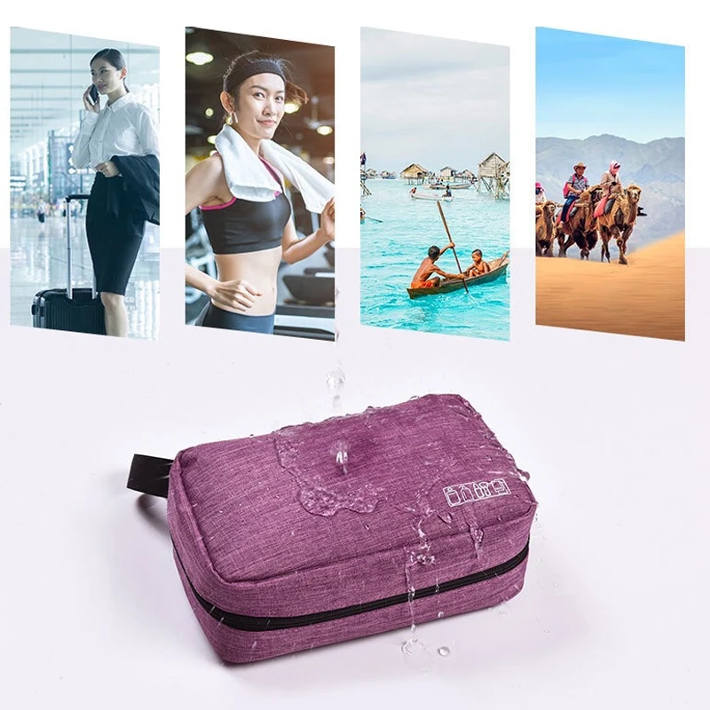 Billig Mihawk Wasserdicht Hanging Toiletry Tasche Frauen Schönheit Fall Make Up Pinsel Tasche Faltbare Badezimmer Make Up Kosmetische Tote Zubehör