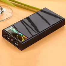 4 USB порта Power Bank чехол без 18650 батарея светодиодная зарядка