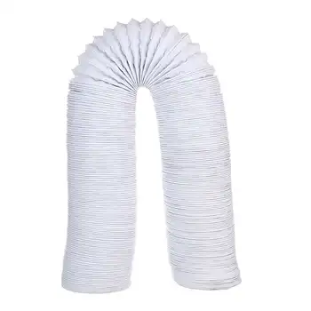 

7M 80-150mm Dia Portable Flexible Air Conditioner Spare Parts Vent Hose Aluminum Foil Antistatic Exhaust Hose Vent Tube Pipe