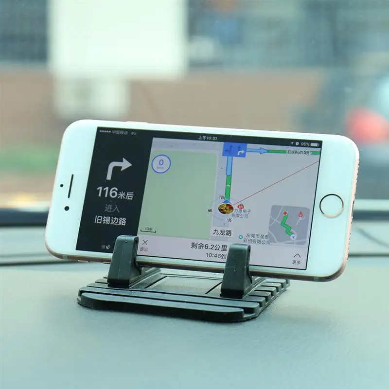 

Multifunctional Silicone Car Mounted Mobile Phone GPS Holder Anti Slip Dashboard Desktop Stand Bracket Car Interior Accessories