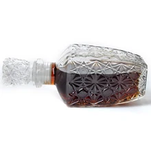 Behogar домашний бар 1000 мл Виски Ликер Вино бренди пиво вода питьевая стеклянная бутылка Графин с крышкой пробка