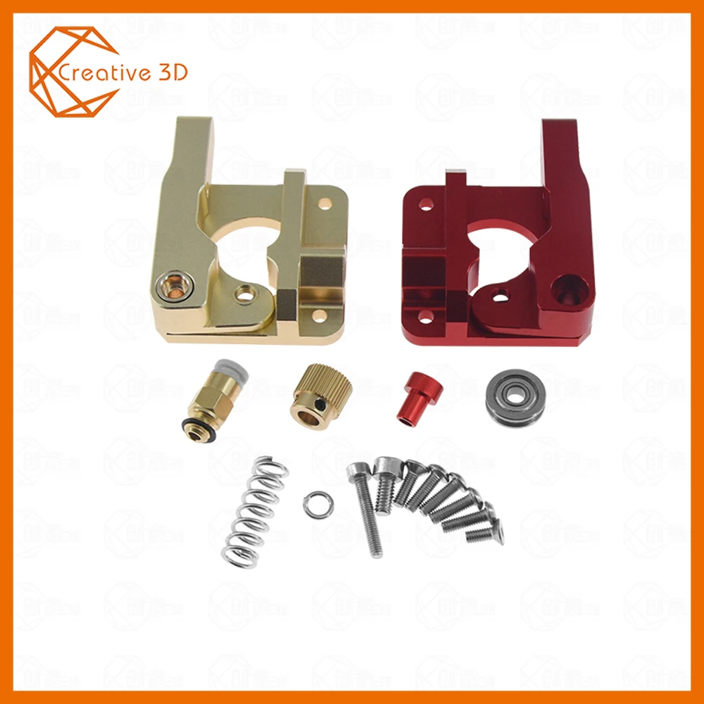 

3D Printer Parts MK8 CR10 Extruder Aluminum Alloy Block Bowden Extruder 1.75MM Filament Reprap Extrusion For MK8 CR-10 DIY