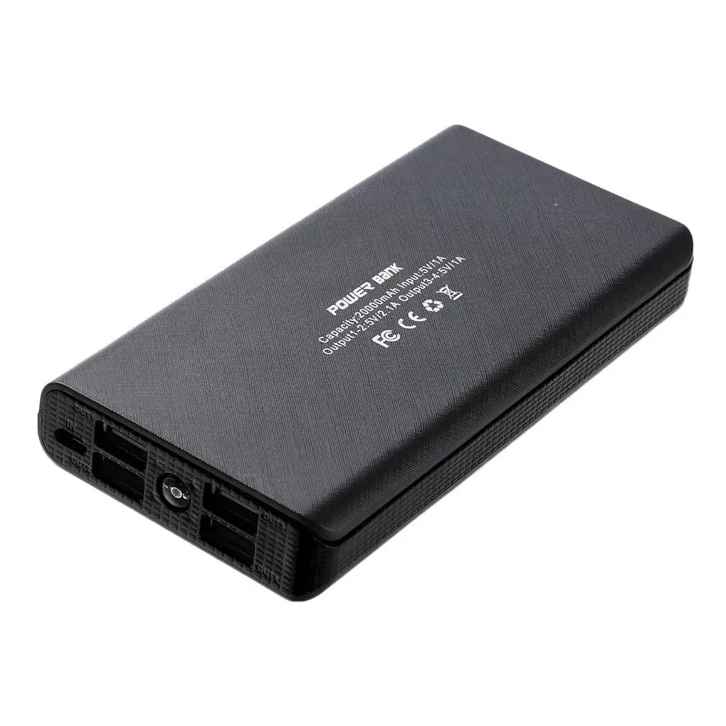 Новый Powerbank чехол зарядка через usb Коробка Чехол 5 В/2A внешний батарея зарядное