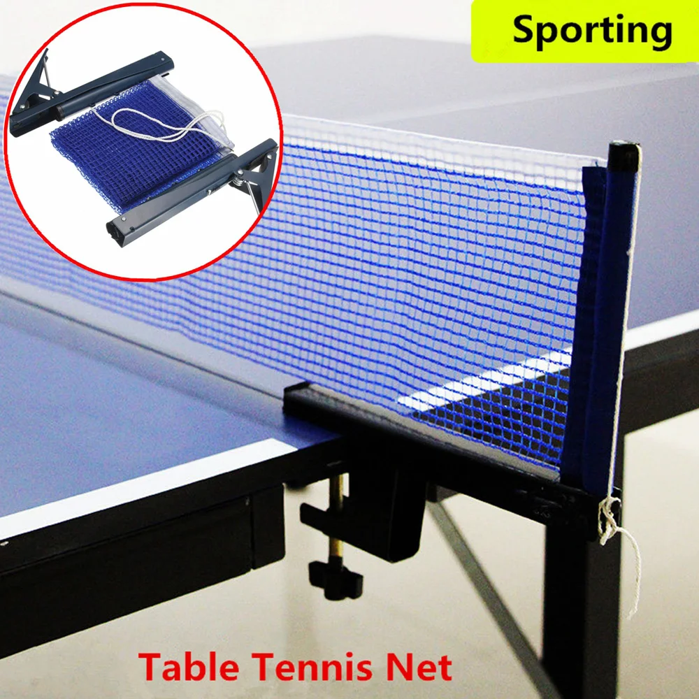 

Table Tennis Net Table Replacement Indoor Game Post Clamp Stand Set Ping Pong Accessories Ping Pong Playing Training Net Kit
