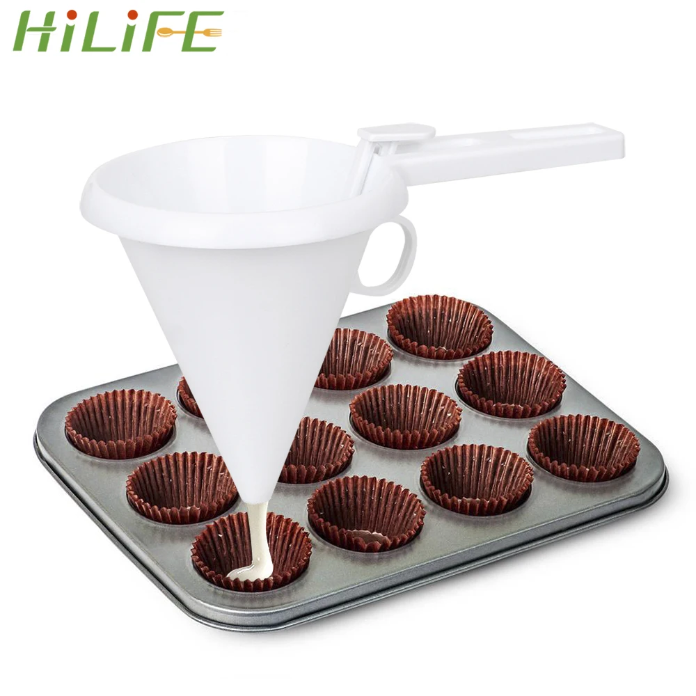 

HILIFE Dessert Tools Cake Decoration Baking Tools Kitchen Accessories Chocolate Funnel Gadgets
