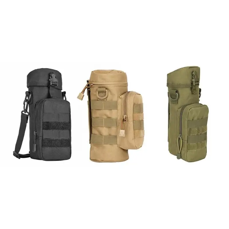 

Waterproof Outdoor Camping Multi-function Molle Water Bottle Bag Pouch Gear Kettle Waist Shoulder Backpack Climbing Hiking Bags