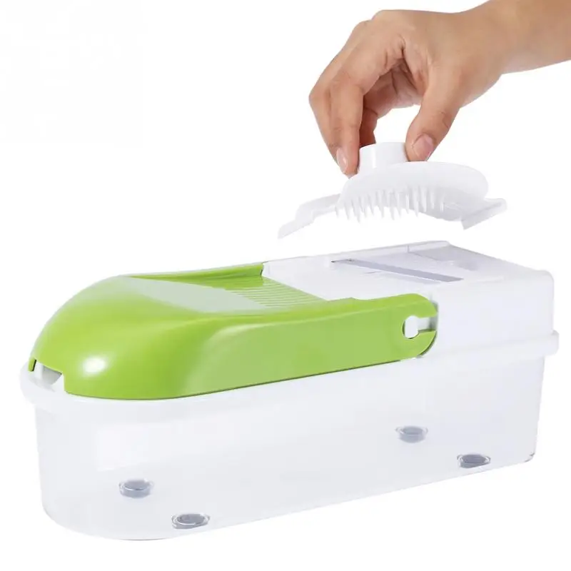 

Multifunctional Kitchen Grater Box Vegetables Fruits Grinder Cutter Slicing Tool 123 12*