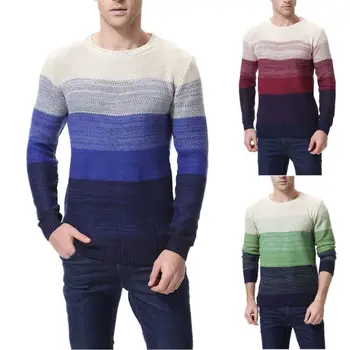 

2019 New Autumn Winter Men'S Sweater Men'S Turtleneck Solid Color Casual Sweater Men's Slim Fit Brand Knitted Pullovers