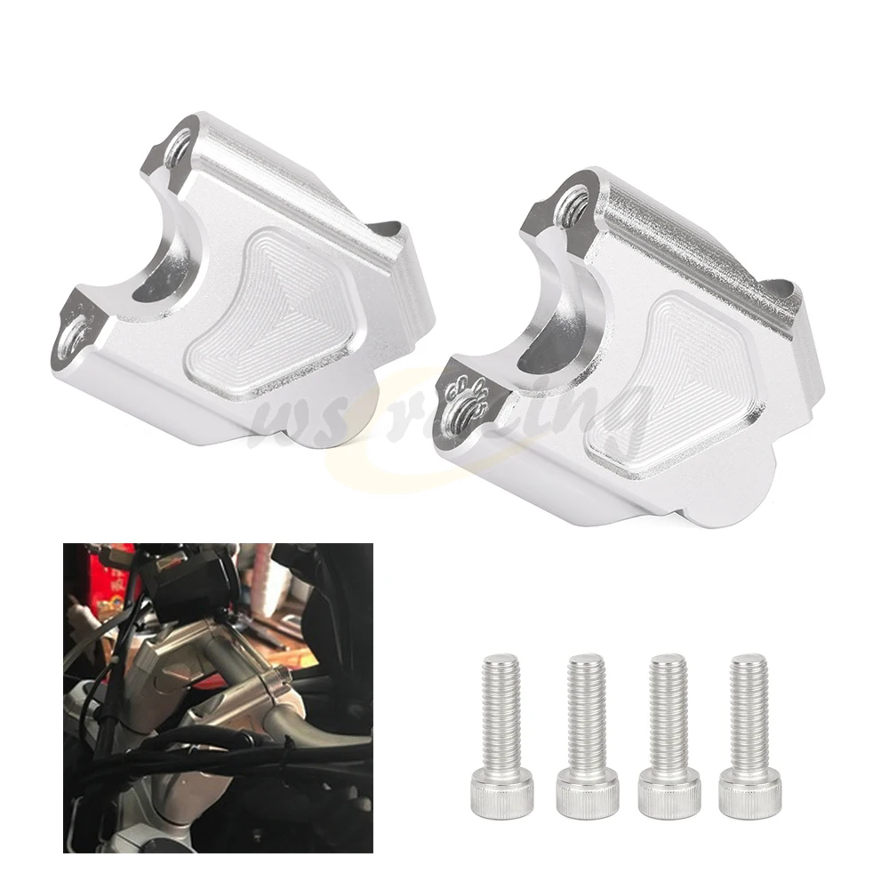 

Motorcycle HandleBar Riser Handle Bar Mount Clamp Adapter For BMW F700GS F 700GS 2013-2017 F650GS F 650GS 2008-2017