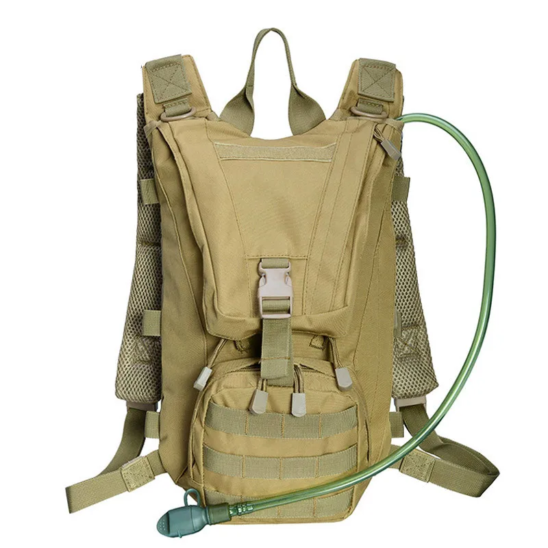

Outdoor Water Backpack Molle Military 2.5L Tactical Camouflage Bags Hydrator Pouch Cycling Camping Camelback Hiking Xa56d