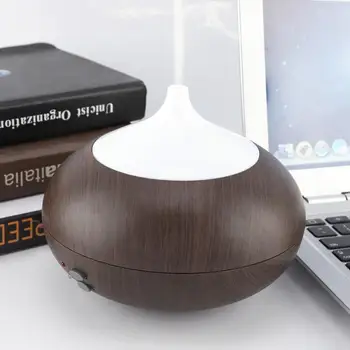 

110-240V Air Humidifier Wooden Oil Diffuser Humidifier Aroma Cool Mist Humidifier Aromatherapy Ultrasonic Mist Maker new
