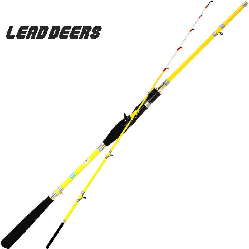 Leaddeers карбоновая Морская Лодка, Удочка с басовым наконечником, морская Удочка 1,65 м 1,8 м, Нагрузка 40 100 #, спиннинговое литье|Удочки| | АлиЭкспресс
