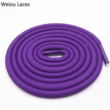 

Weiou 0.5cm Round Sports Shoelace Polyester Thick Hiking Bootlaces Clothing Rope Outdoor Climbing Shoe Laces For Boots Kids Mens