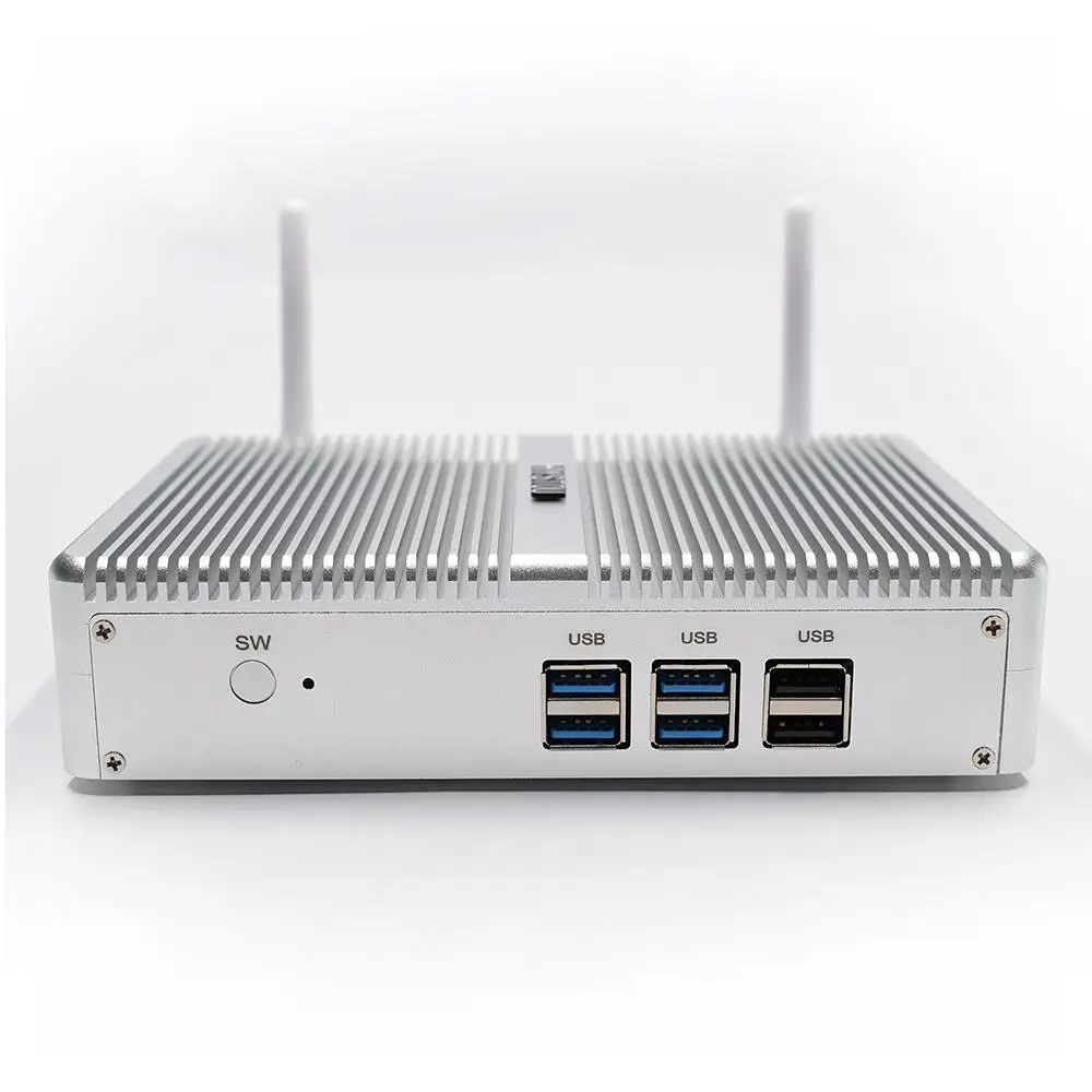 

H2 Mini PC I7 5550U Barebone Intel HD Graphics 6000 fanless Intel Core i7-5550U CPU Good Heat Dissipation Performance