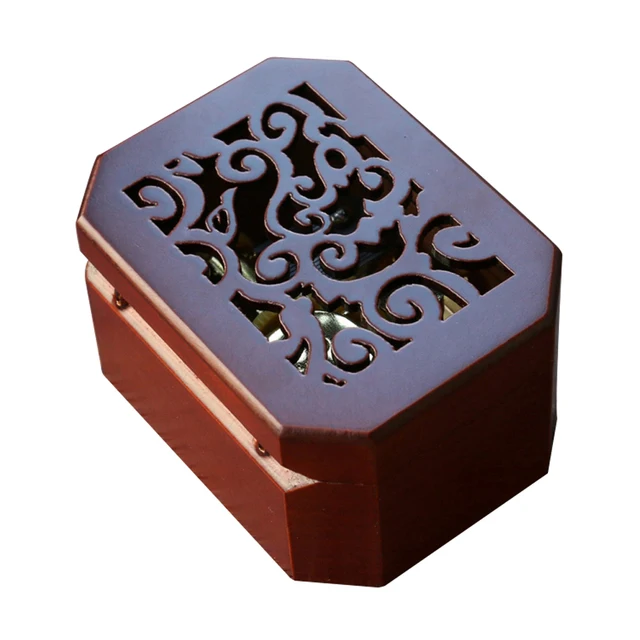 Creative Hollow Cover 18 Jegyű Zenei Mozgalom Wind-Up Wood Musical Box, Toys For Kids, Play Lilium Az Elfen Liedből - Image 6