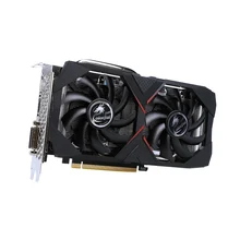 Красочные iGame GeForce RTX 2060 графическая карта GDDR6 6G V2 14 Гбит/с DirectX 12,1 воздушное охлаждение OpenGL 4,5 для рабочего стола