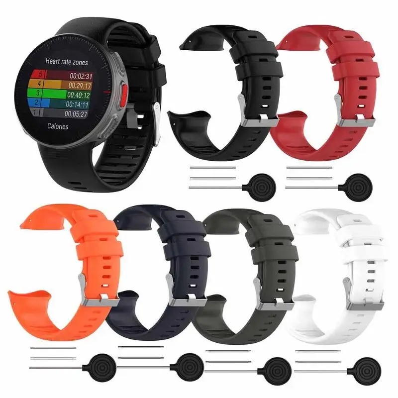 

Soft Silicone Replacement Sport Band Bracelet Wrist Bracelet Strap Replacement for Polar Vantage V