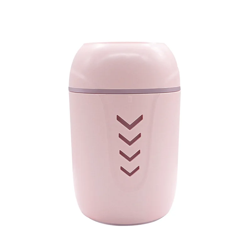 

3 In 1 200Ml Usb Air Humidifier Ultrasonic Press Switch Mini Humidifier With Led Light Mini Usb Fan